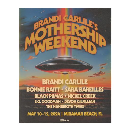 Official Mothership Weekend Lineup Poster