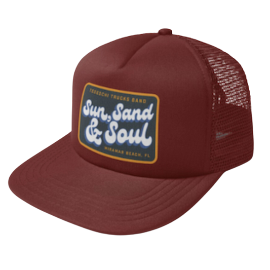 Sun Sand and Soul Trucker Hat | Delivered by June 15th