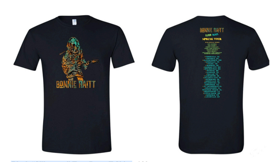 Black “Silhouette” Tour Dates T-Shirt