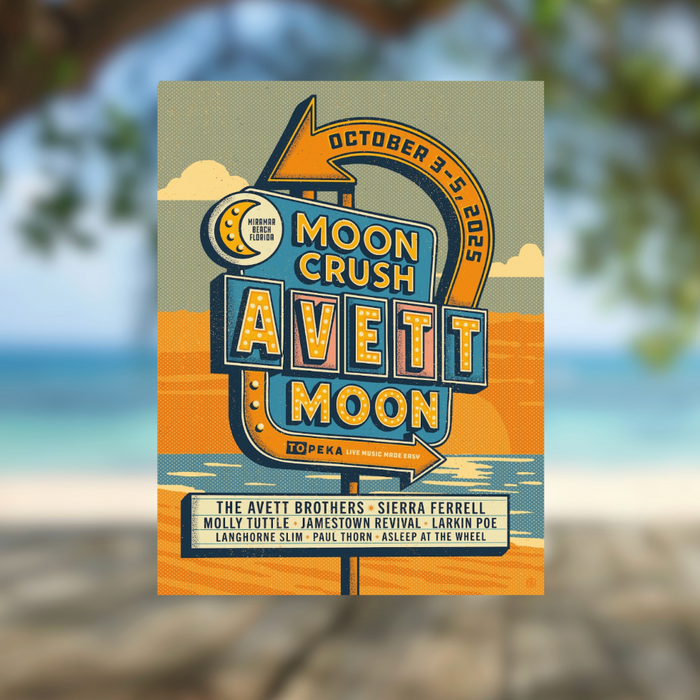Avett Moon Poster