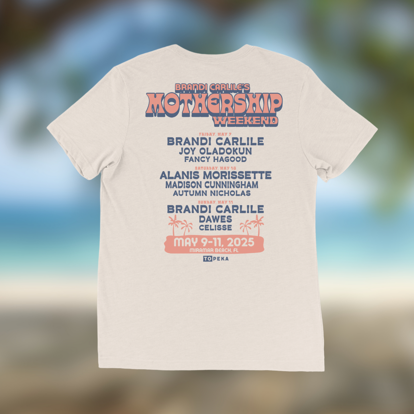 Mothership Weekend '25 Lineup Tee