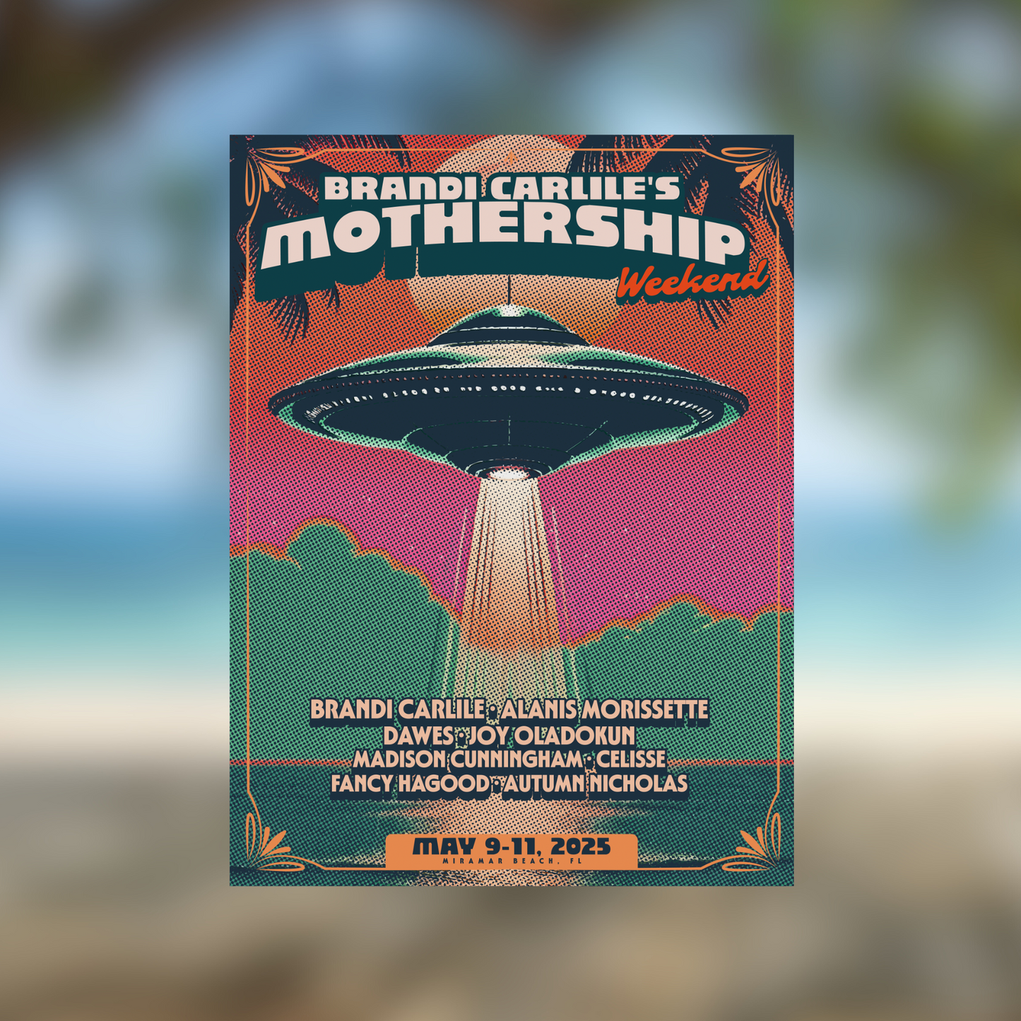 Mothership Weekend '25 Classic Poster